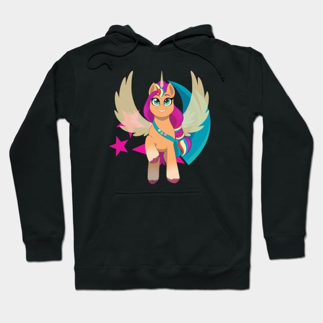 Alicorn Sunny Starscout Hoodie by SkyBlueArts